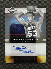 2011-12 DARRYL DAWKINS PANINI LIMITED GOLD SPOTLIGHT AUTO #6/24! SP AUTOGRAPH!