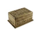 Budawi® Kiste Schmuck Schatulle Trickbox Holzbox Mangoholz mit Trick zum öffnen