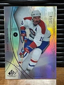 2024-25 SP Game Used Hockey - 180 Larry Robinson - Rainbow /19 - Picture 1 of 2