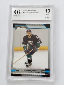 2003-04 Bowman Rookie Card #112 Joffrey Lupul BCCG 10 Mint or Better 0000855121 - Picture 1 of 1