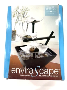 Homedics Envirascape Tabletop Water Relaxation Fountain NEW Open Box - Picture 1 of 8