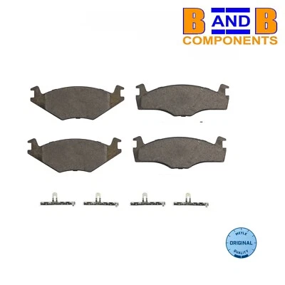 BRAKE PADS & CLIPS FRONT VW GOLF MK1 MK2 191698151G A1228 - Image 1 of 4