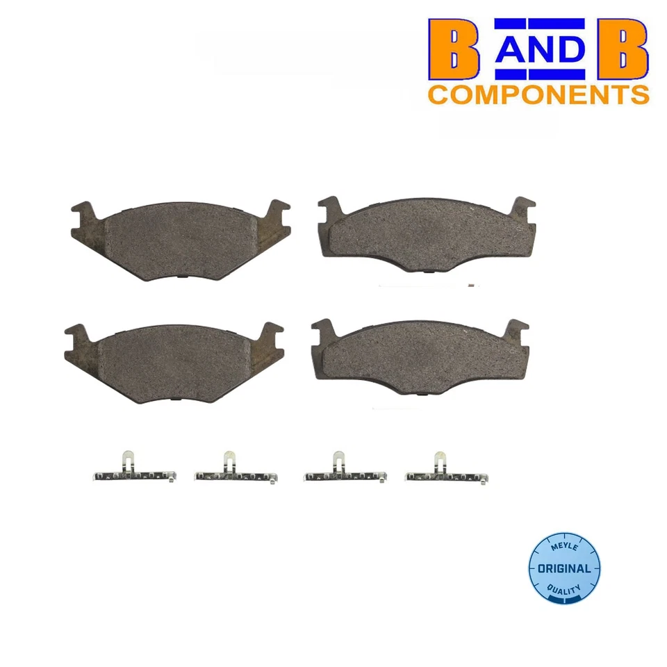 BRAKE PADS & CLIPS FRONT VW GOLF MK1 MK2 191698151G A1228 - Image 1 of 4