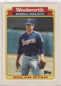 1991 Topps Woolworth Baseball Highlights Box Set Nolan Ryan #19 HOF