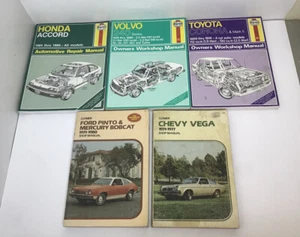 Automotive Shop Maintenance Workshop Manual Vintage Lot of 5 Clymer Haynes - Imagen 1 de 6