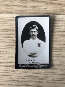 Tucker - Cambridge - OGDENS GUINEA GOLDS-FOOTBALLERS BASE M 1899 - Foto 1 di 2