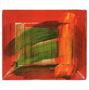 Tarjeta de notas y sobre a juego Howard Hodgkin ""arte popular"" 2008-2009 7 pulgadas *NUEVO* - Imagen 1 de 2