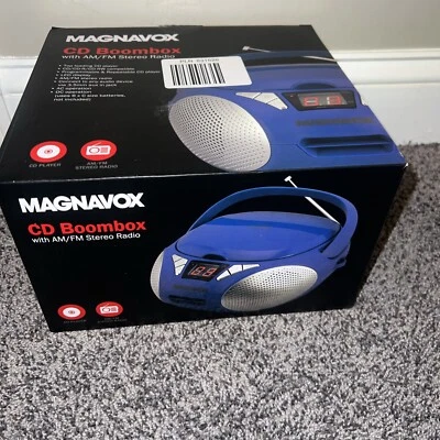 Magnavox Portátil Carga Superior CD Boombox con Radio Estéreo Am/fm Foto 1 de 4