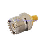 SO239 Female for PL259 , UHF to SMA Female Adaptor Connector for Baofeng