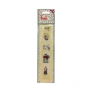 FMM Cycling Motifs Designs Modelling Sugarcraft Cake Decorating Tappit Cutter - Picture 1 of 3