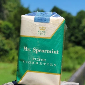 Vintage R.J. Reynolds Tobaco Co. Empty Softpack Of Mr. Spearmint Cigarettes... - Picture 1 of 21
