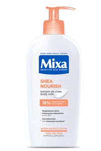 MIXA SHEA NURISH Loción Leche Corporal para Piel Muy Seca 400ml | 13.5 fl.oz - Imagen 1 de 2