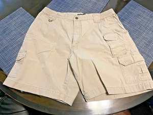 MENS 5.11 TACTICAL SHORTS = SIZE 38 - TAN COLOR - VERY GENTLY WORN - Picture 1 of 5