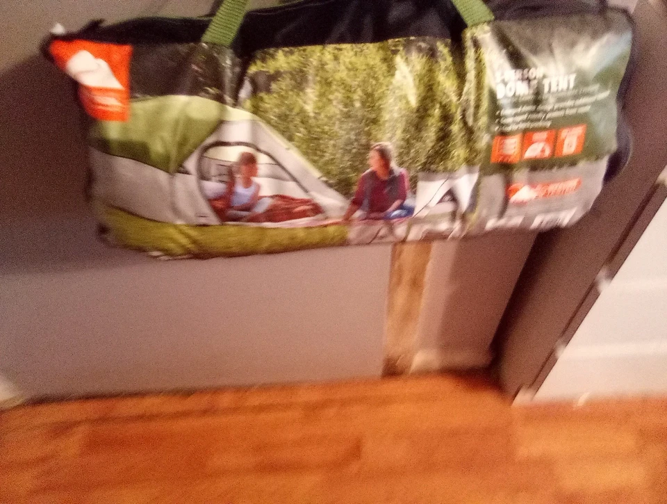 Ozark Trail 6-Person 12' x 8.5' x 72" Clip & Camp Dome Tent (NO POLES!) - Image 1 of 2