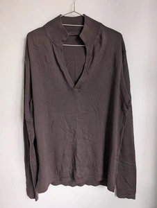 Reiss Brown Long Sleeve Cotton/Cashmere Blend Jumper Size L (T22) - Picture 1 of 8