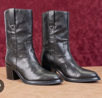 ¡Nuevo! Bota Jeffrey Campbell DESERT-ME Negra Talla 8 EE. UU. DD451. NUEVO RETAIL $248 Foto 1 de 4