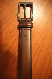 Munsingwear Pinguin Bonded Ledergürtel Herren 34 Braun - Bild 1 von 5