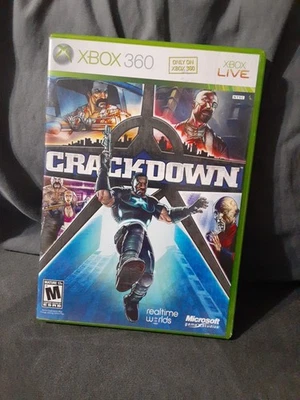 Crackdown (Microsoft Xbox 360, 2007) Complete CIB Tested  - Image 1 of 4