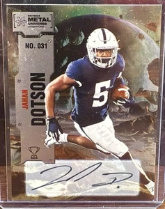 2022 Skybox Metal Universe Champions - Jahan Dotson #031 Autographs (AU, RC) - Bild 1 von 2
