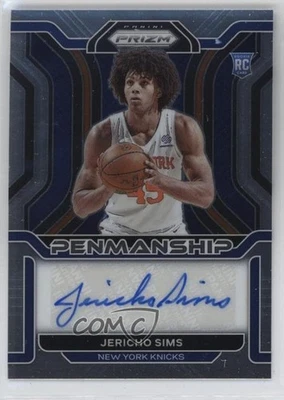 2021-22 Panini Prizm Rookie Penmanship Jericho Sims #RP-JSI Auto RC - Image 1 of 2