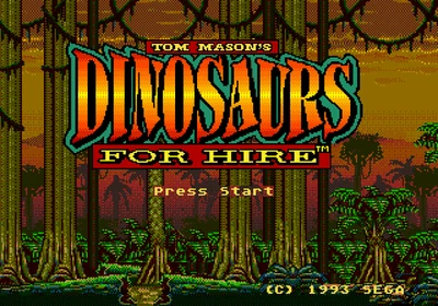 Dinosaurs For Hire - Sega Genesis Game Only - Image 1 of 4
