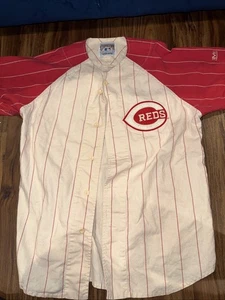 Vintage Cincinnati Reds Johnny Bench Jersey Cooperstown Collection By Mirage - Picture 1 of 7