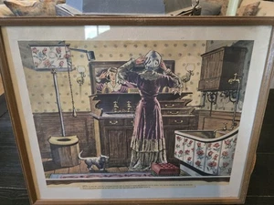 Vintage Badezimmer Fortschritt 1875 Werbung Kunst *selten* - Bild 1 von 3
