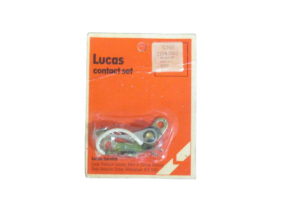Puntos de encendido Lucas para Fiat 124 128 y 850 CS63 Foto 1 de 1