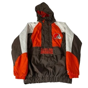 Cleveland Browns Jacket NFL Zip Up Hooded - Picture 1 of 4