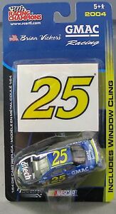 2004 Racing Champions 1:64 BRIAN VICKERS #25 GMAC Ditech with WINDOW CLING