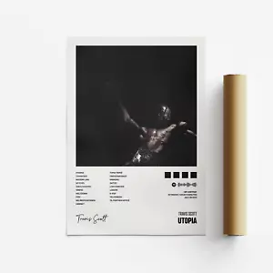 Travis Scott, Utopia, Album Art Poster, Print, Music, Tracklist - Picture 1 of 5