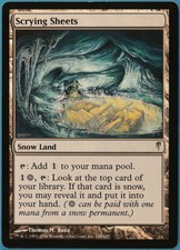 Scrying Sheets Coldsnap NM Rare MAGIC THE GATHERING CARD (ID# 227289) ABUGames