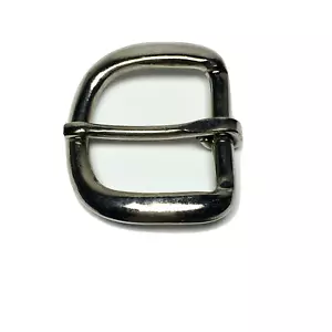 Fibbia di ricambio vintage adatta per cinturino 1,2" - semplice base tono argento 6A - Foto 1 di 5