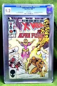 X Men / Alpha Flight #1 12/85 CGC 9.2 Graded - Picture 1 of 2