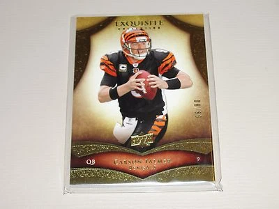 2009 Exquisite CARSON PALMER #44 Gold Foil SP/80 BENGALS Cardinals USC Trojans - Image 1 of 2