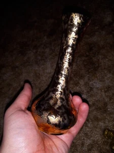 Al Koran Temple Vintage Bud Vase with Gold Weeping Gold - Picture 1 of 4