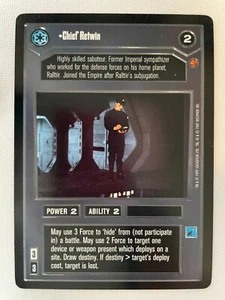 Star Wars CCG - Chief Retwin - Cloud City - Picture 1 of 1