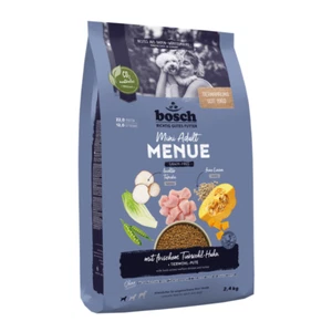 Bosch Dog HPC Menue Mini Adult mit Tierwohl-Huhn 2 x 2,4 kg - Bild 1 von 2