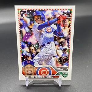 2023 Topps Holiday Christopher Morel RC Chicago Cubs Rookie #86 - Picture 1 of 2