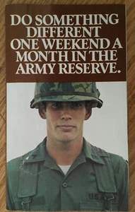 1974 TRAINING IN THE ARMY RESERVE Recruitment Brochure - Picture 1 of 3
