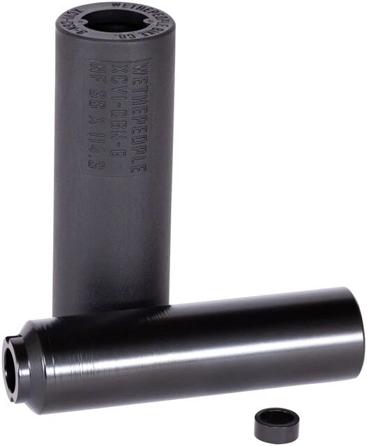 We The People Clavijas Temper con Adaptador 3/8" - Par, Negro Foto 1 de 3