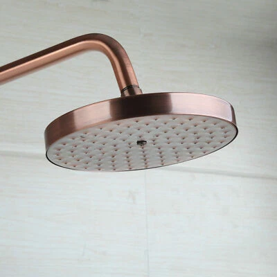Antique Red Copper Rainfall Shower Head Round Bath Rain Shower Head - Image 1 of 4