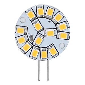 Star Trading LED Stiftsockellampe rund 2W = 19W G4 12V 180lm warmweiß 2700K - Bild 1 von 3