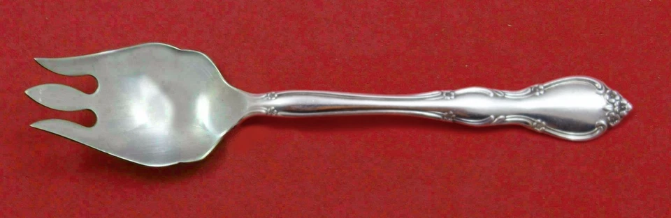 Tiara Rosa por Gorham Plata Esterlina Pastel Helado Esporque Hecho a Medida 5 3/4" Foto 1 de 1