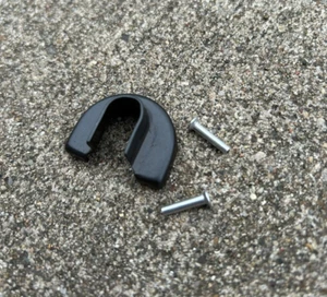 SKS GAS TUBE HANDGUARD FERRULE UNISSUED MILITARY SURPLUS NOS AND TWO ALUM. PINS - Picture 1 of 5