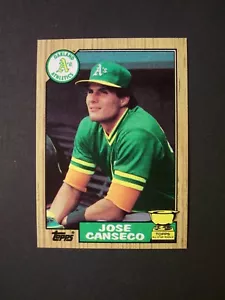 1987 Topps Baseball #620 Joseph Canseco (Oakland Athletics) RC - ¡MT! WOW! L@@K! - Imagen 1 de 1
