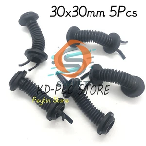 New 5X 30x30mm For Automobile Wire Harness Special Straight Tube Silicone Sleeve - Picture 1 of 6