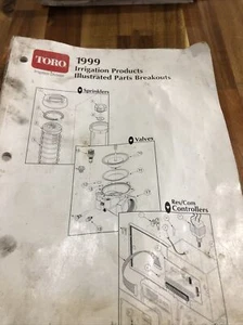 Toro 1999 irrigation products illustrated parts breakouts manual - Picture 1 of 2