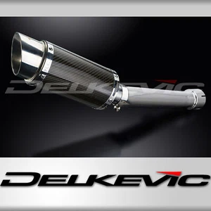 Yamaha FZ1 FZS1000 Fazer 2000-2005 Slip On 8" Round Carbon Exhaust Muffler Kit - Bild 1 von 5