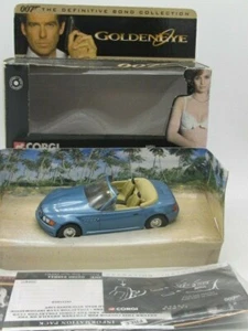 CORGI JAMES BOND AGENTE SECRETO 007 BMW Z3 ROADSTER PIERCE BROSNAN GOLDENEYE - Imagen 1 de 6